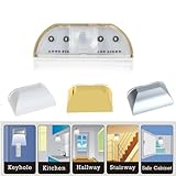 Mengshen Auto PIR Door Keyhole Motion Sensor Light LED Perfect For Kitchen, Living room, Bedroom, Ha