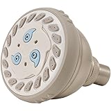Waxman 8664800 Aquapulse Showerhead, Brushed Nickel [並行輸入品]