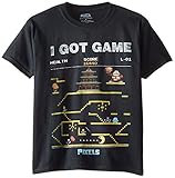 Pixels Big Boys' T-Shirt Shirt Black Pixels Small / 8 [並行輸入品]