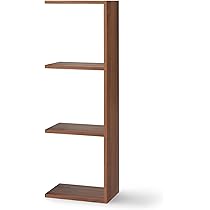 Amazon｜無印良品 スタッキングシェルフ・追加3段・ウォールナット材