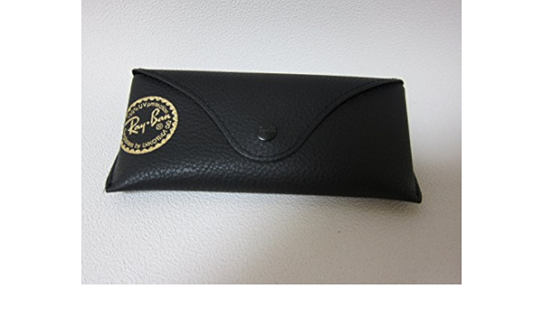 Amazon レイバン Rayban サングラスケース ブラック レザーケース メガネケース Ray Ban レイバン バッグ スーツケース
