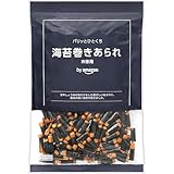 by Amazon 海苔巻きあられ 500g お徳用 大容量 チャック付き