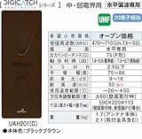 UAH201-C DXアンテナ DIGICATCH デジキャッチシリーズ ＵＨＦ平面アンテナ (ブラックブラウン)