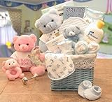 Gift Basket Drop Shipping 890172-Boy Sweet Baby of Mine New Baby Basket - Boy