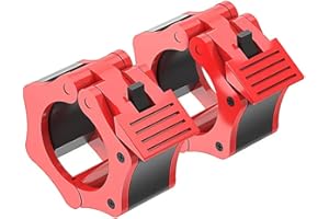 バーベルカラー バーベルクリップ バーベルプレート止め スプリング シャフト スクリュー ストレートバーに対応 30mm 2個セット