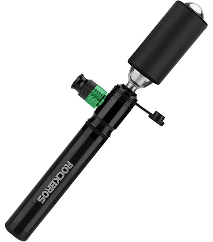 Amazon | 空気入れ Co2ボンベも使えるハイブリッド 携帯ポンプ