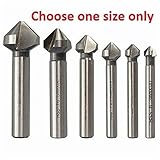 [ 新規 ] 1 PC 90 度 HSS 皿穴ドリルビット 6.3 mm -20.5 mm 面取りドリルウ