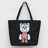 韓流グッズ IKON VIP B.I Bobby 可愛 ファッション SHOW TIME バッグ ハンドバッグ (ブラック)