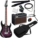 GIO Ibanez ジオアイバニーズ エレキギター GRX70QA/TVT エレキギター入門セット【付属アンプ：VOX Pathfinder10】