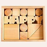Hello baby 積み木「HAPPY」