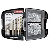 Craftsman 9-64071 Titanium Coated Drill Bit Set, 13 Piece by Craftsman