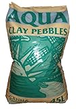 Aqua Clay Pebbles 45リットル入り 水耕栽培で安心して使用できるハイドロボールです。