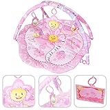 Baby's play mat - Pink activity mat with arches and educational toys by BABYFIELD