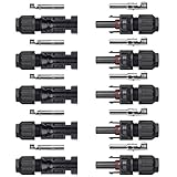 vikocell 30 A mc4オス/メスソーラーパネルケーブルコネクタダブルシールリングfor Better防水効果