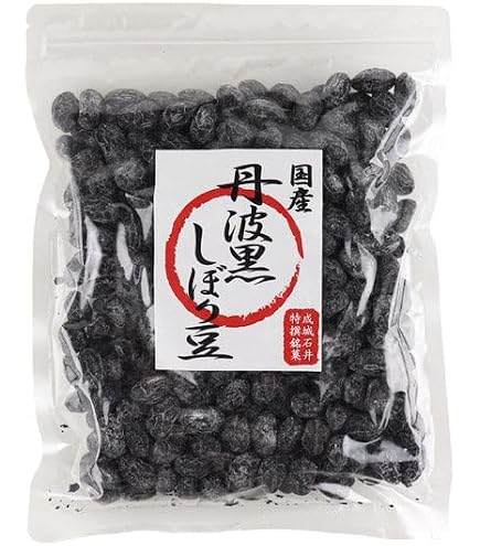 Amazon.co.jp: 丹波しぼり豆 (訳あり) - 国産丹波黒豆のうす甘納豆です