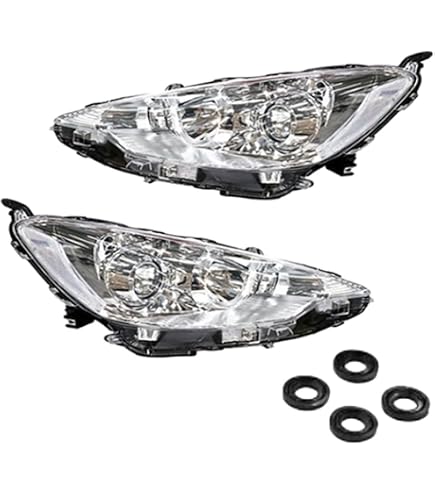 Amazon | アクア NHP 10系 前期 ハロゲンヘッドライト用 4灯 SMD LED