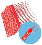 すり替え防止タグ 番号付 レッド 50本 NYANDELMO ND-0215-R06-RD-50