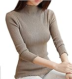 Heaven Days（ヘブンデイズ） ニット セーター ニットプルオーバー メロウ プチハイネック スリムフィット 長袖 レディース 1710M0248