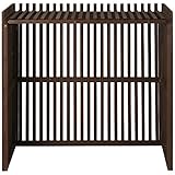 室外機カバー 木製 エアコン 室外機 日よけ カバー ガーデニング エクステリア ガーデン 大型 目隠し 縦型