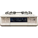 パロマ ガスコンロ エブリシェフシリーズ PA-370WHA【左強火力/プロパンガス(LPG)】ナチュラルホワイト