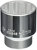パフォーマンスツールクリーパーSeatツールbox1 3/4" Dr 46mm 12pt Socket W34846