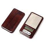 イーチビッド100 g x 0.01 Gゴールドバランス重量スケール電子スケール木製