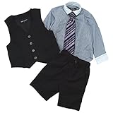 【オールシーズン】 formal wear(フォーマルウエア)男児4点セット (ベスト・パンツ・シャツ・ネクタイ) 110cm/ネイビー NO.BF-29603