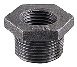 Mueller/B & K521-985BGMale X Female Black Hexagon Bushing-2X1 BLACK BUSHING (並行輸入品)