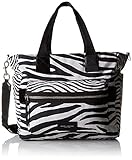 Marc Jacobs Zebra Printed Biker Babybag Off White/Multi [並行輸入品]