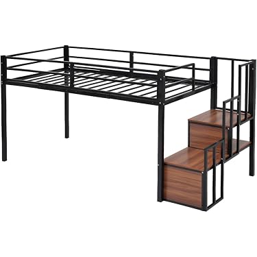 新登場！ハイタイプ伸長式ベッド　シングル　下収納に便利　２WAY　BLACK Amazon.co.jp 売れ筋ランキング: undefined の中で最も人気のある商品です