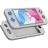 Nintendo Switch Lite ケース ATiC Switchライト ザシアン・ザマゼンタ カバー シリコン ニンテンドー スイッチライト ケース 柔らかい 耐衝撃 落下防止 防塵 アンチスクラッチ 高品質 滑り止め 人間工学 高い操作性 手触り良い ソフト 着脱簡単 軽量 Switch Lite ザシアン・ザマゼンタ限定グレー
