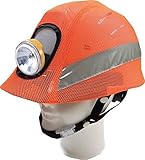 CUC リフレクションセーフティーヘルメットカバー 蛍光オレンジ フリーサイズ 0306-96