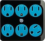 6 OUTLET GRND TAP BLK BLU