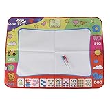 Doodle Mat Aqua Drawing Painting Magic WaterペイントペンKids Toys 80 x 60 cm