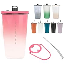Amazon.co.jp: タンブラー ストロー付き 水筒 ストロー付き