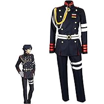 終わりのセラフ　衣装 ウィッグ 一ノ瀬グレン 終わりのセラフ 月鬼ノ組 グレン隊 一瀬グレン コスプレウィッグ