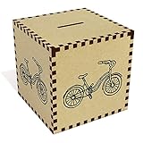 Large ' Side view自転車' Money Box /貯金箱( mb00050408 )