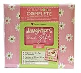 タペストリー" Sweet Baby Girl"テーマBaby Girlスクラップブック、およびフォトアルバム12 " × 12 "適し挿入、Includes 20 pre-designedスクラップ