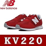 ニューバランス Baby&Kids ベビー&キッズモデル KV220 14.0 RWI/RWY レッド/ホワイト