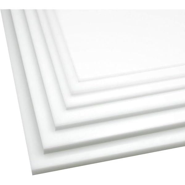 2-Pack White ABS Plastic Sheets – 16x12 Inches, 1/8 Inch Thick – Flexible & Thermoformable For DIY Crafts & Projects