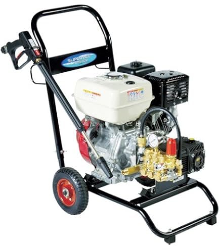 Amazon | スーパー工業 エンジン式 高圧洗浄機 SER-3007-5 | 高圧洗浄
