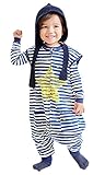 (トヨベイ)Toyobuy ベビー 赤ちゃん 男の子 女の子 子供 ノースリーブ 可愛い 動物 ふわふわ 寝袋 パジャマ ネグリジェ ボディスーツ ブルー B S