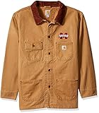 NCAAミシシッピ州ブルドッグ男の子の風化Chore Coat XL ブラウン