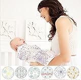 赤ちゃん ベビー おくるみ ひざ掛け ブランケット 綿100% ガーゼ 生地 (バード)