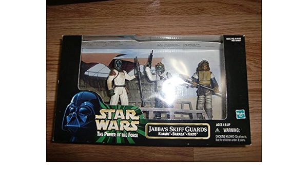Amazon Co Jp スターウォーズ ベーシックフィギュア ジャバ スキッフガード クラトゥ バラダ ニクトゥ 開封品 ホビー 通販