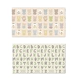 The Prime Hello Bear BeBe Playmat Double Sided Design ベビージム プレイマット 両面デザイン 1.5~2の厚さ [海外並行輸入品] (M (210
