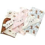 Lily ivory (リリー アイボリー ) アフガン (85X85) キムラタンの子供服 (71650-173) ブルー 85X85