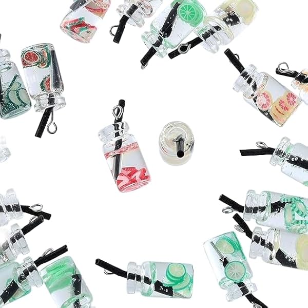 Amazon.co.jp: [ファイニエ] チャーム 金魚 チャームパーツ 金魚すくい