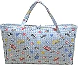 イマージ お昼寝布団 7点セット 【働く車】 ブルー 洗えるお布団 中綿 ボリュームたっぷり 園児用 便利なヒモタイプ