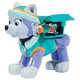 Paw Patrol Action Pack Pup & Badge Everest Toy [並行輸入品]